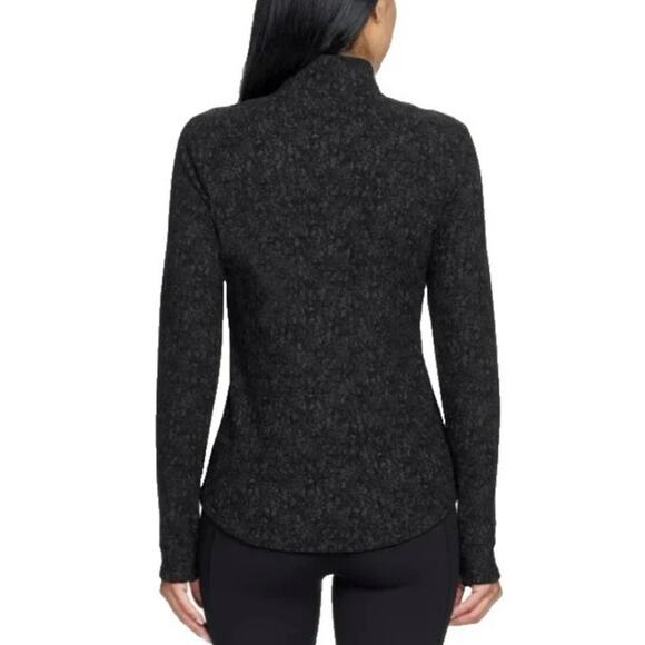 Spyder Ladies' Fleece Printed Half Zip Black/gray Women's - Picture 3 of 6